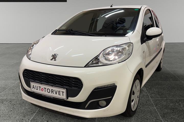 Hvid Peugeot 107 fra 2014