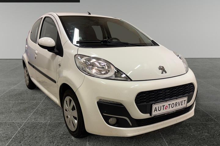 Hvid Peugeot 107 fra 2014