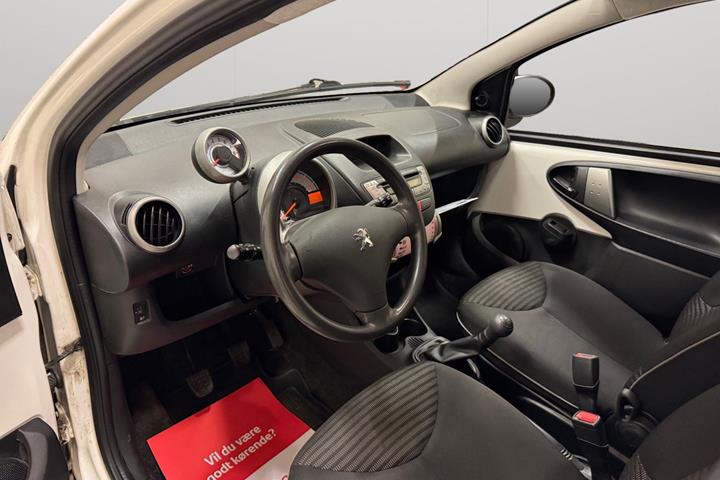 Hvid Peugeot 107 fra 2014