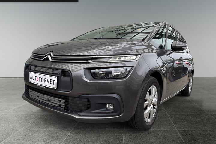 Grå Citroën Grand C4 Picasso fra 2018 set udefra
