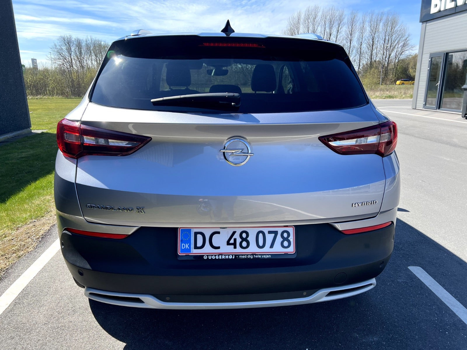 Sølv Opel Grandland X fra 2021