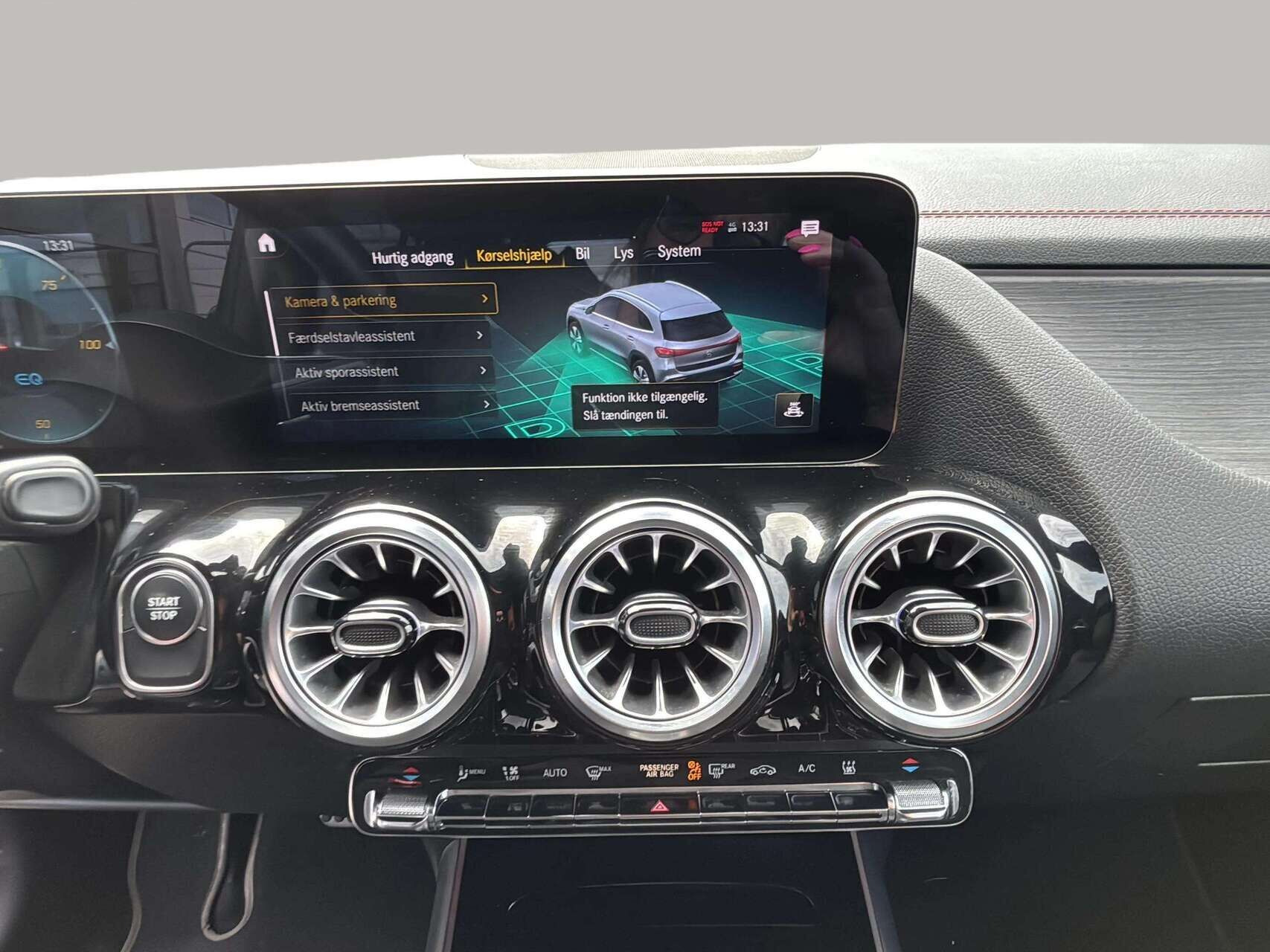 Sort Mercedes EQA250+ fra 2021