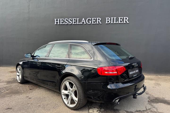 Sort Audi A4 fra 2010