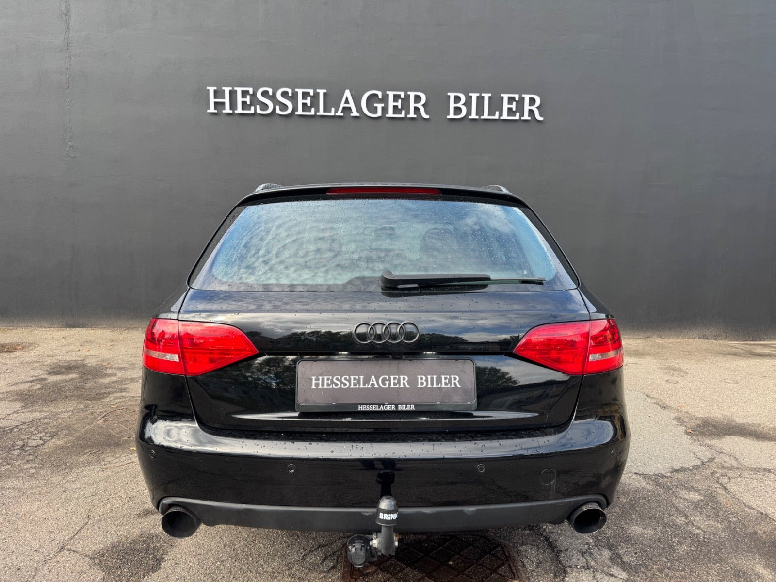Sort Audi A4 fra 2010