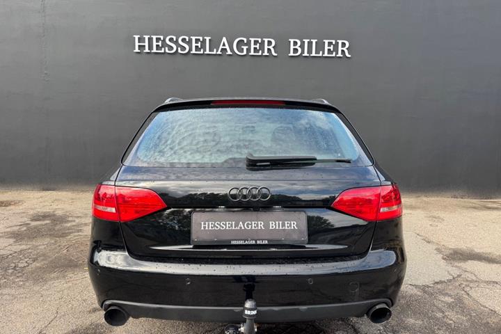Sort Audi A4 fra 2010