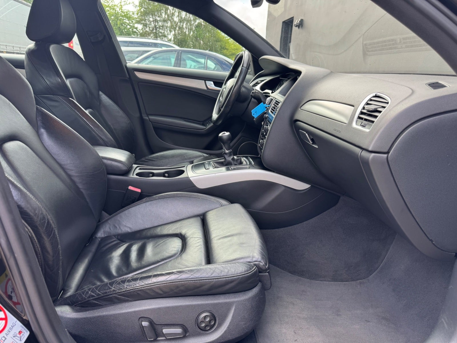 Sort Audi A4 fra 2010