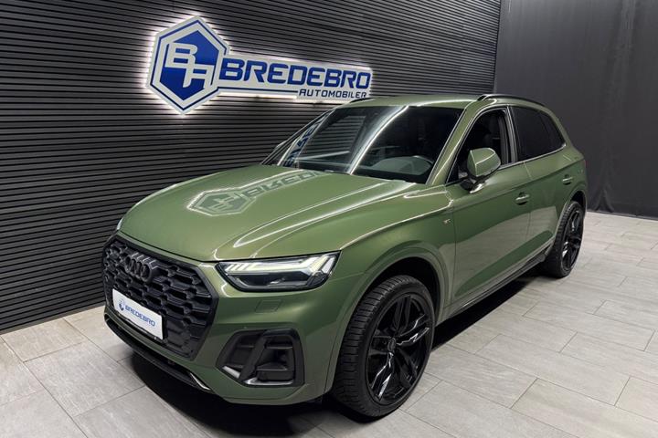 Grøn Audi Q5 fra 2022