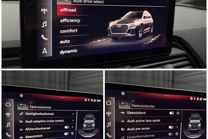 Grøn Audi Q5 fra 2022