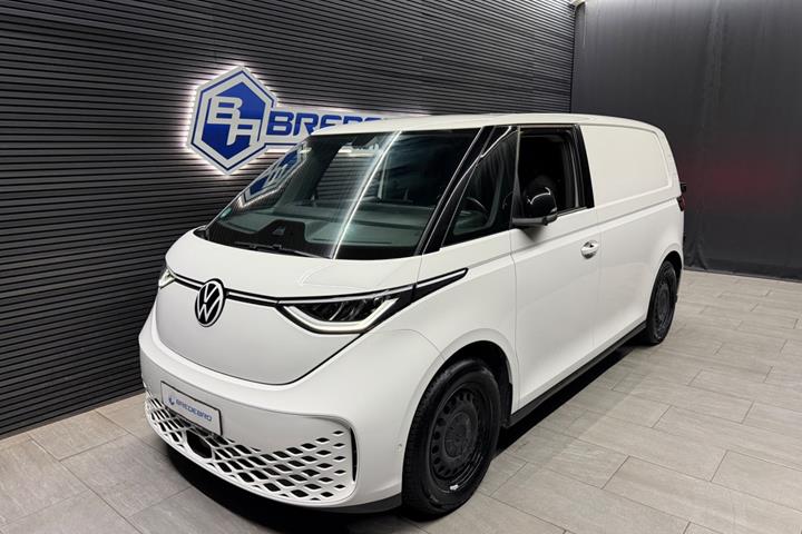 Hvid VW ID.Buzz fra 2024
