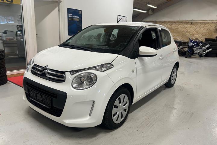 Hvid Citroën C1 fra 2016 set udefra