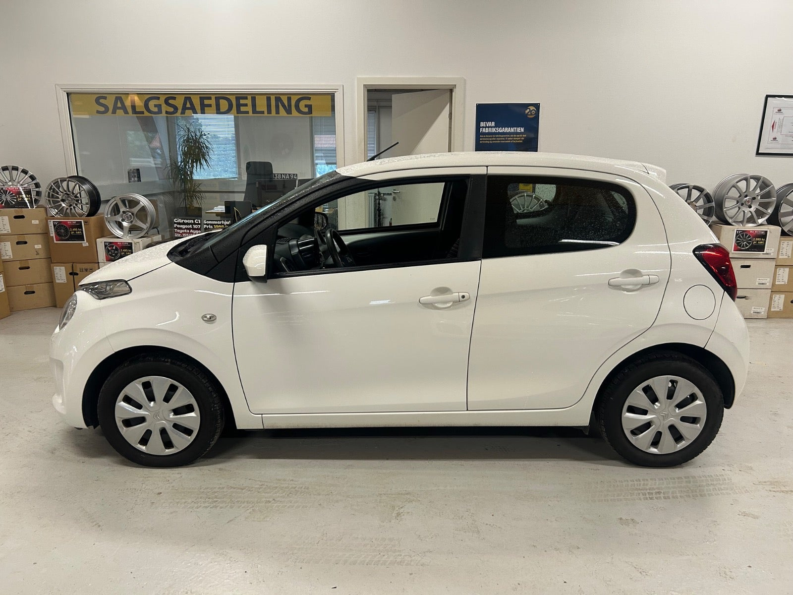 Hvid Citroën C1 fra 2016