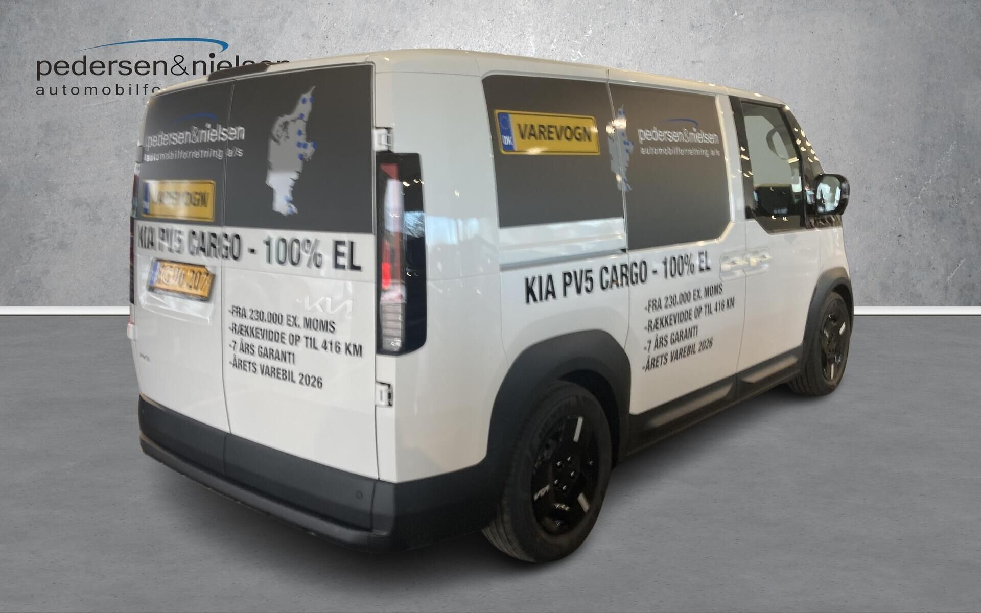 Hvid Kia PV5 Cargo fra 2026