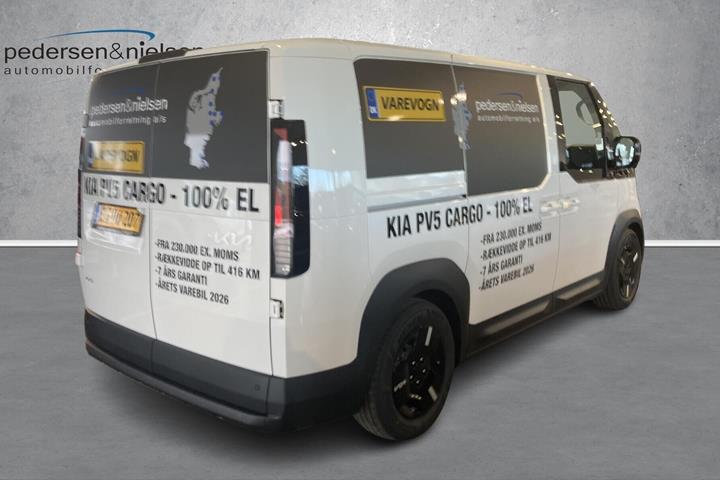 Hvid Kia PV5 Cargo fra 2026