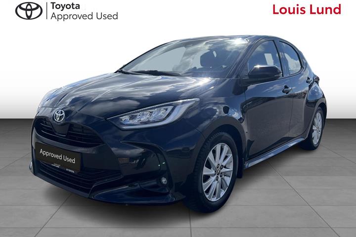 Sort Toyota Yaris fra 2021