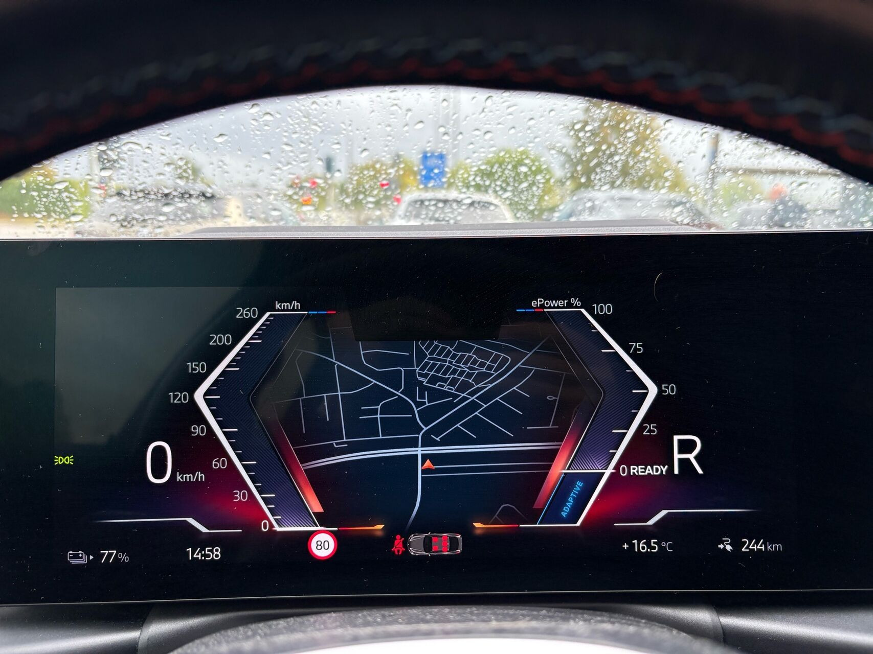 Sølv BMW i4 fra 2023