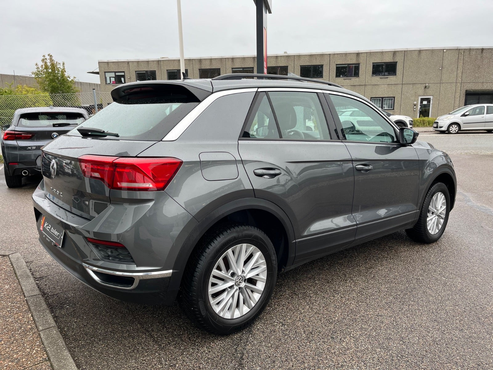 Grå VW T-Roc fra 2020