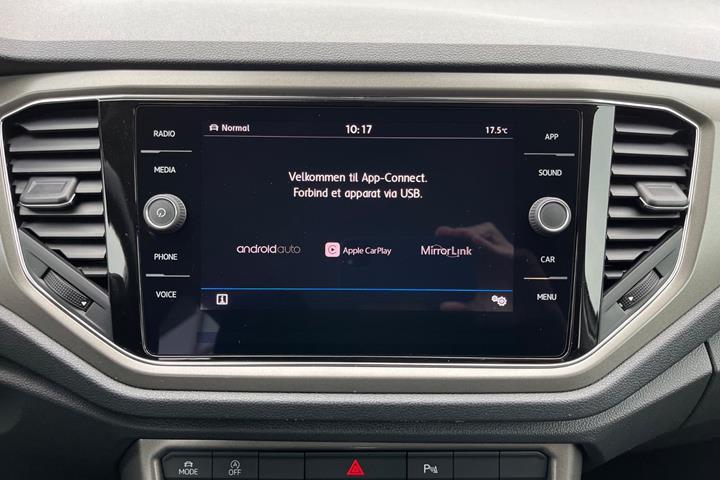 Grå VW T-Roc fra 2020