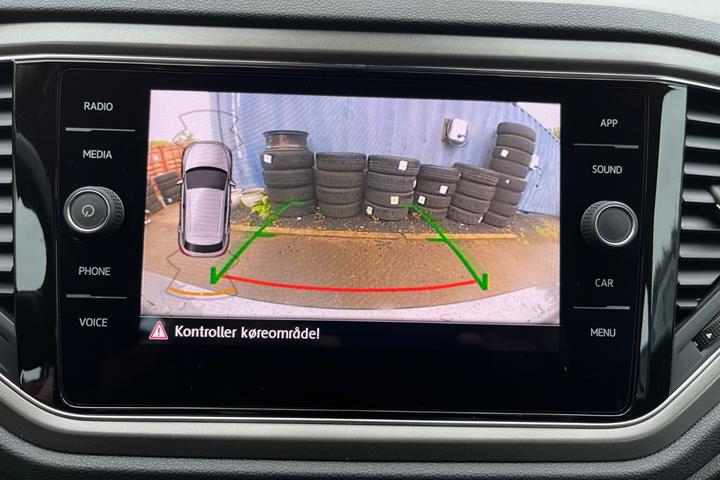 Grå VW T-Roc fra 2020