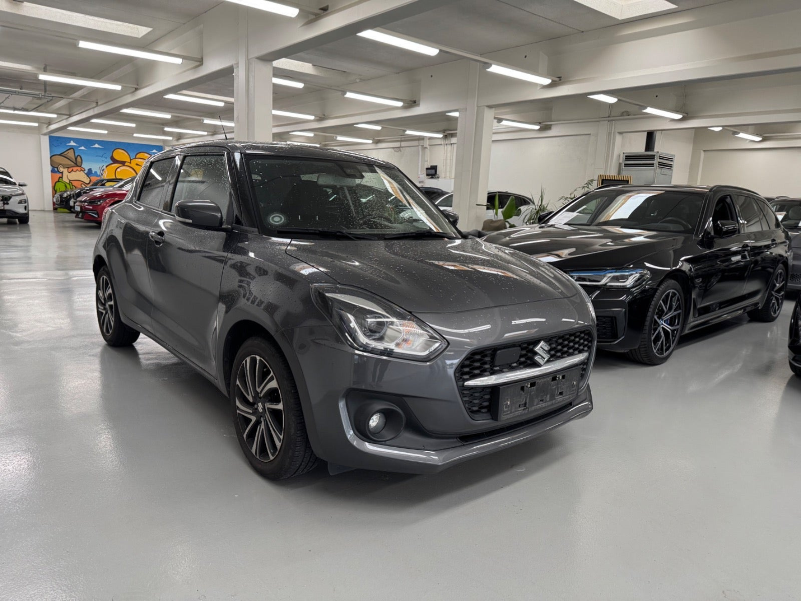 Grå Suzuki Swift fra 2020