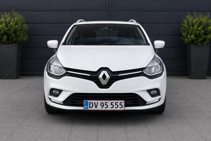 Hvid Renault Clio IV fra 2018