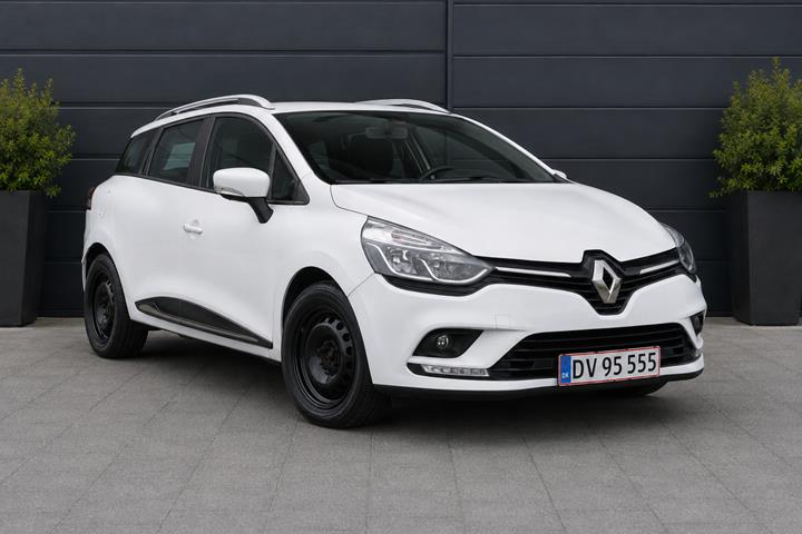 Hvid Renault Clio IV fra 2018