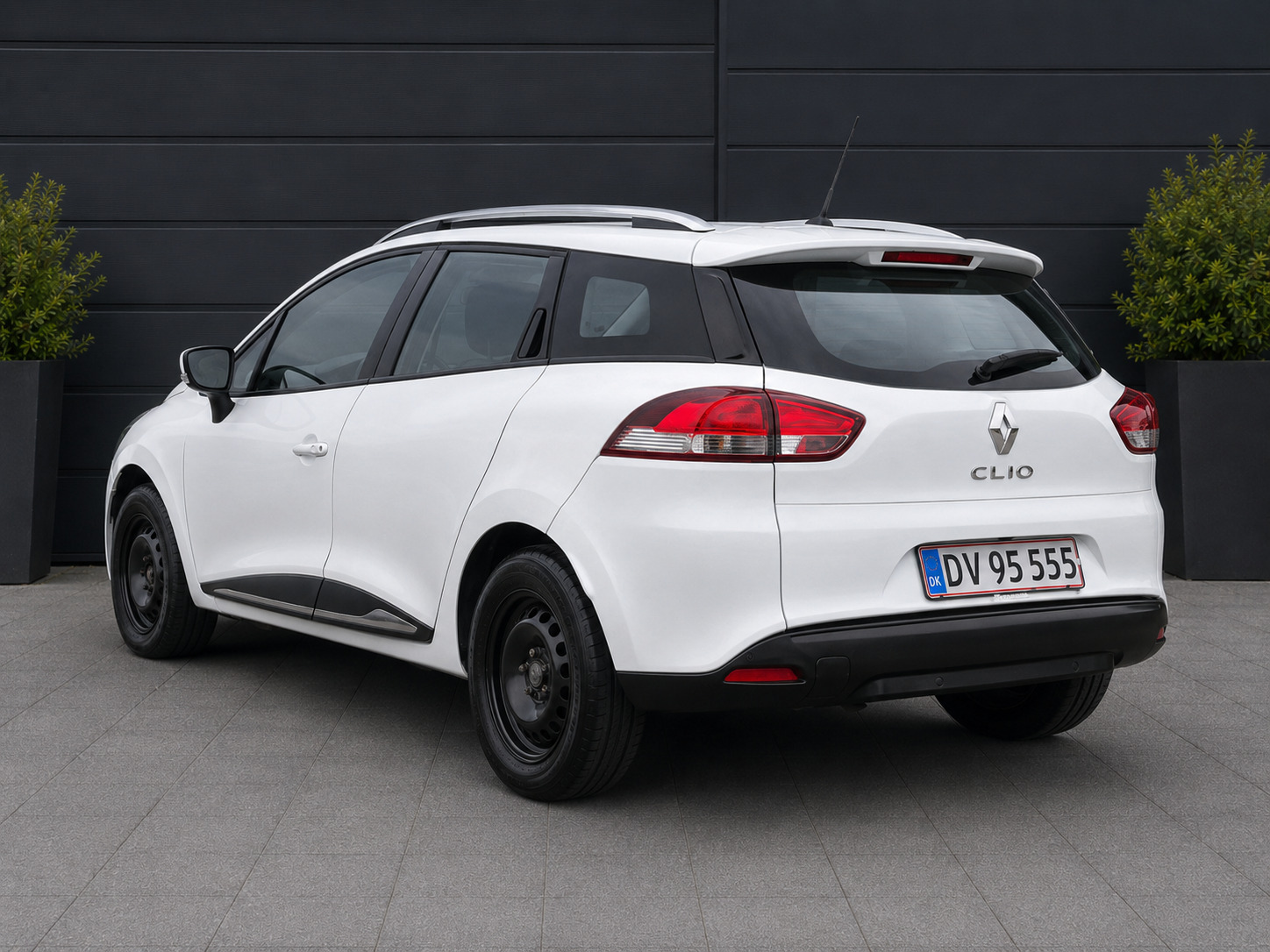 Hvid Renault Clio IV fra 2018