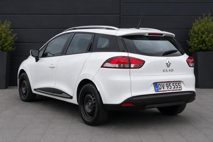 Hvid Renault Clio IV fra 2018