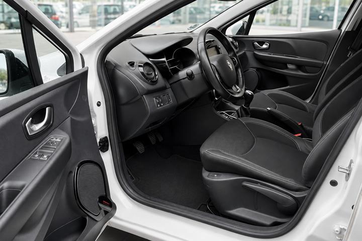 Hvid Renault Clio IV fra 2018