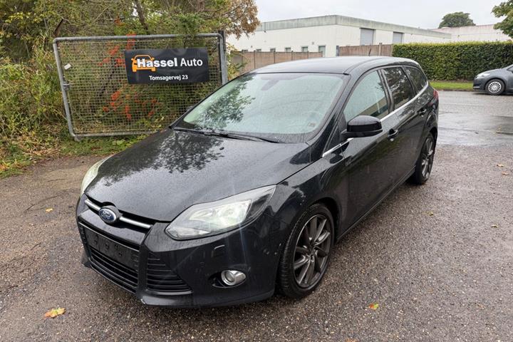 Grøn Ford Focus fra 2011