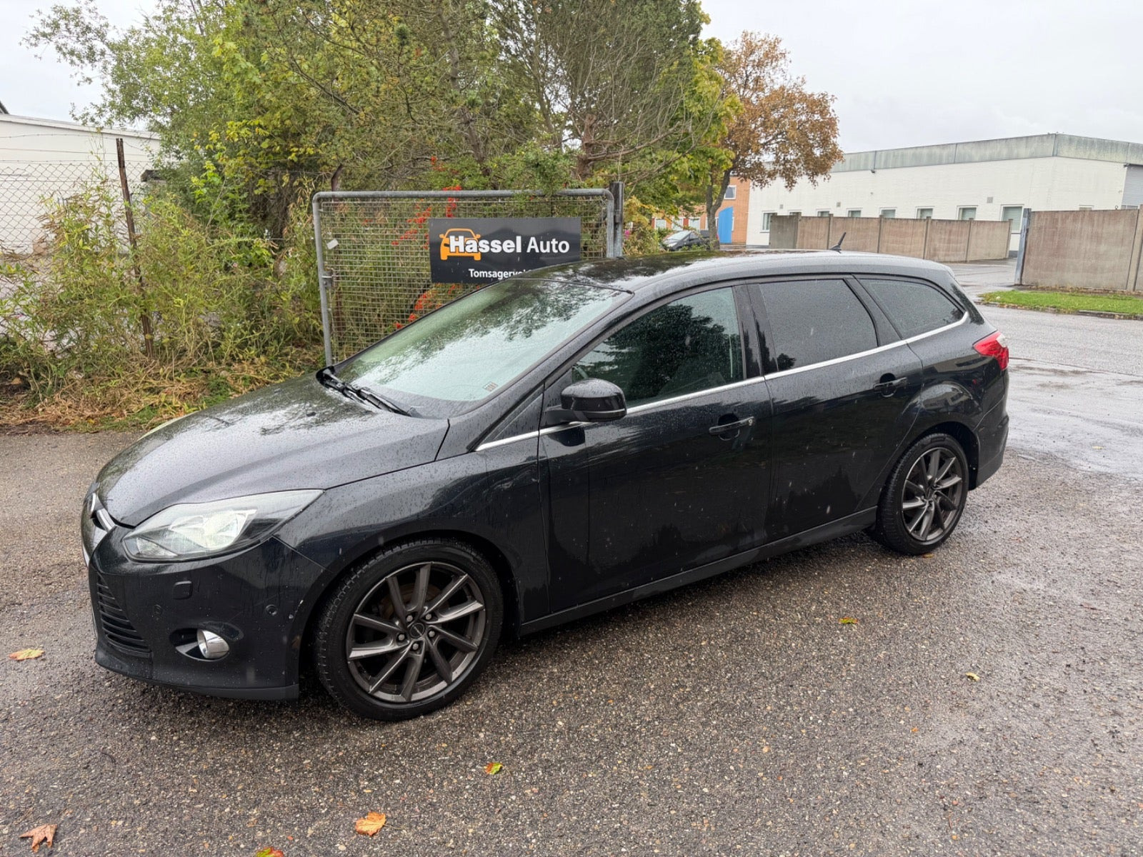 Grøn Ford Focus fra 2011