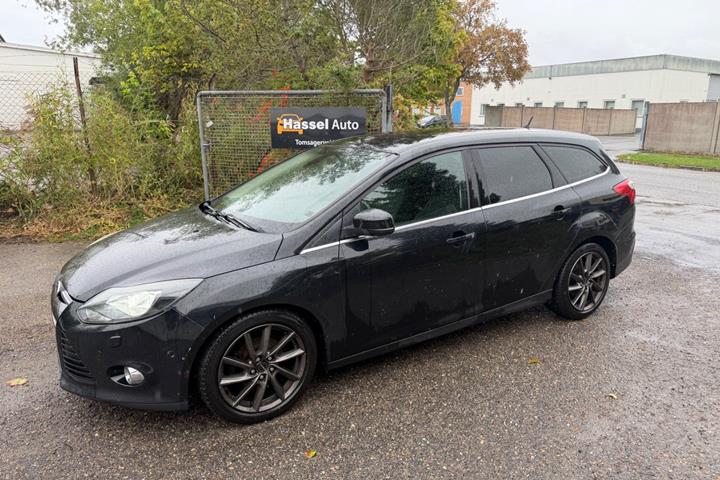 Grøn Ford Focus fra 2011