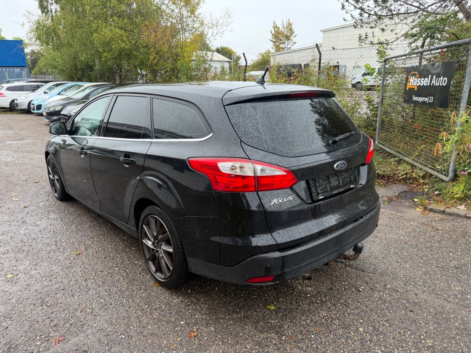 Grøn Ford Focus fra 2011