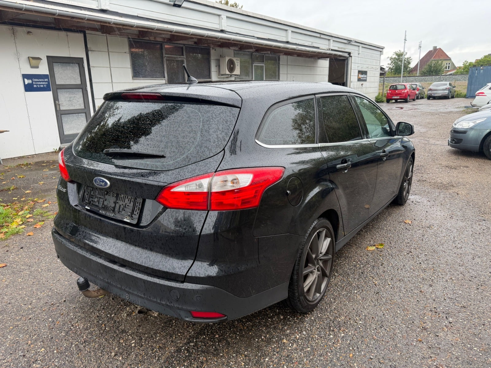Grøn Ford Focus fra 2011