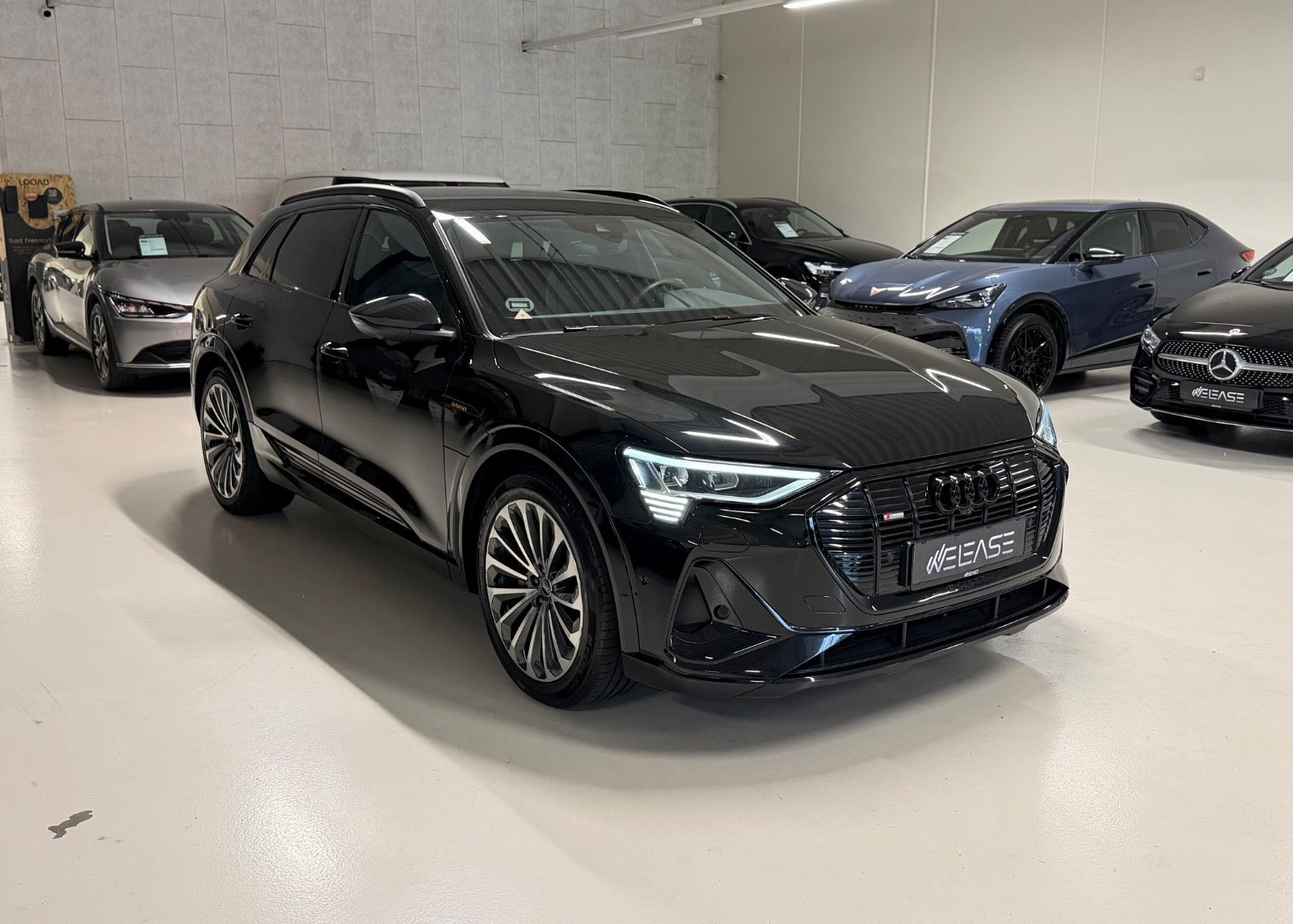 Sort Audi e-tron fra 2022