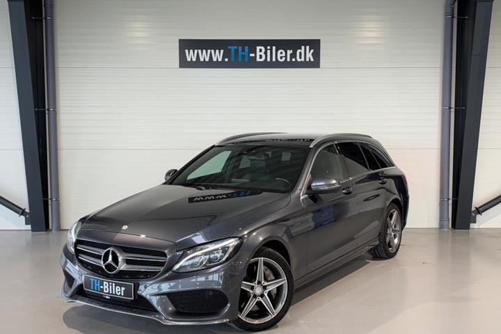 Sort Mercedes C400 fra 2016