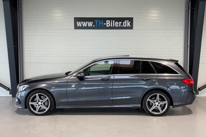 Sort Mercedes C400 fra 2016