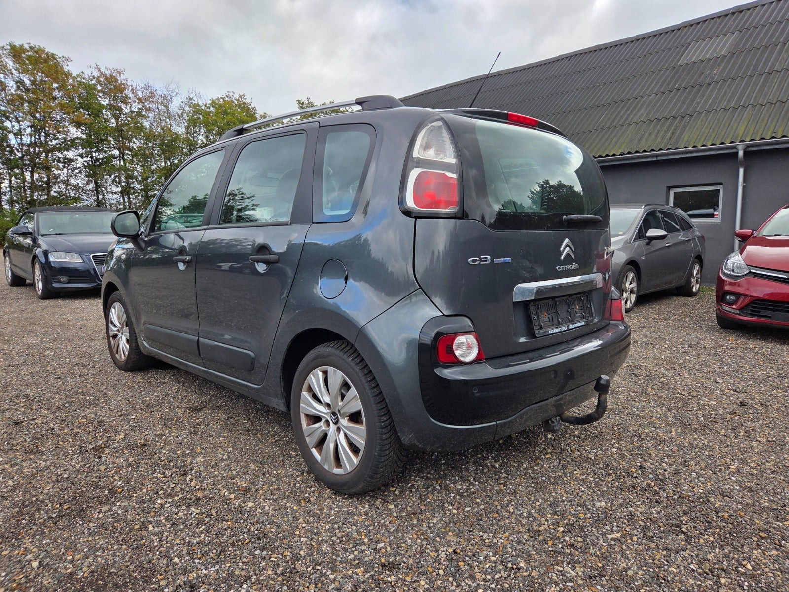 Grå Citroën C3 Picasso fra 2016