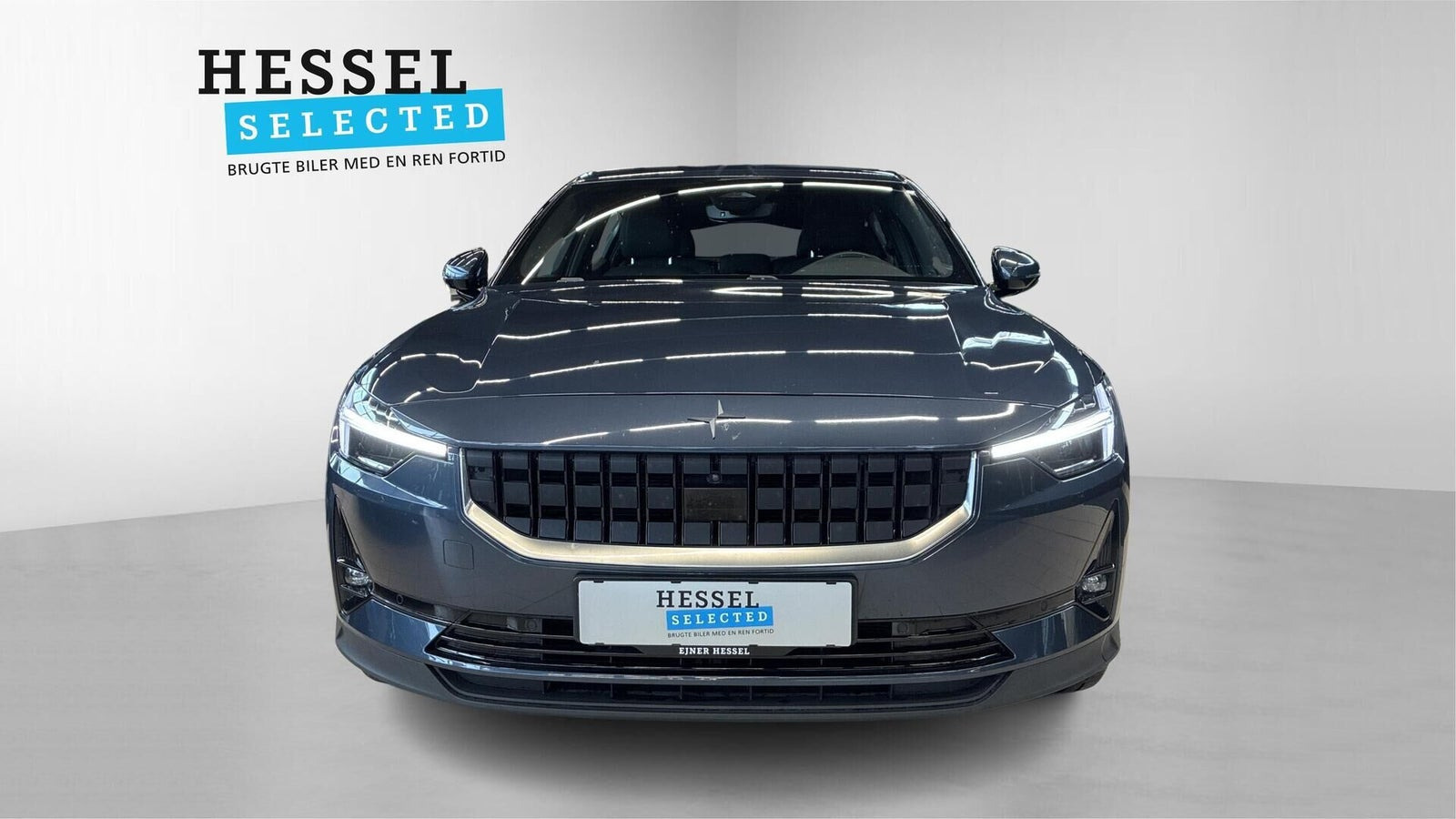 Blå Polestar 2 fra 2023