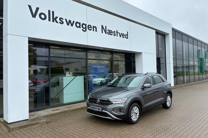 Grå VW T-Roc fra 2022