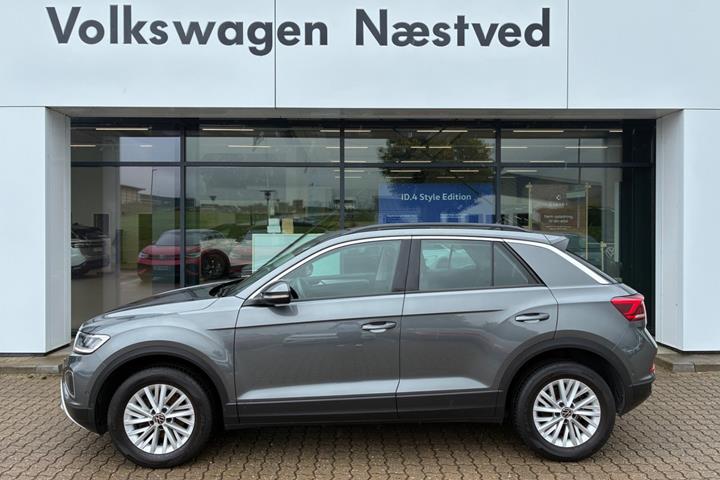 Grå VW T-Roc fra 2022