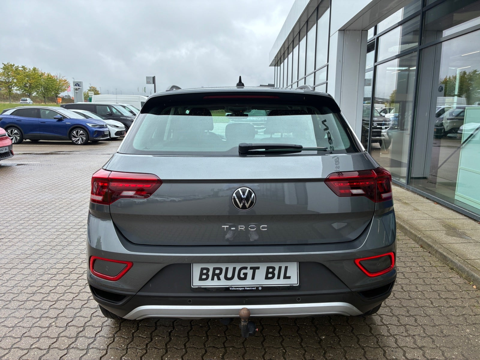 Grå VW T-Roc fra 2022