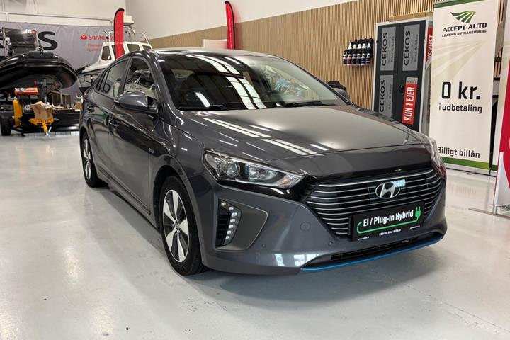 Grå Hyundai Ioniq fra 2019