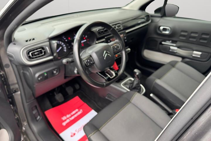 Grå Citroën C3 fra 2020
