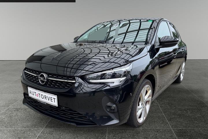 Sort Opel Corsa fra 2020