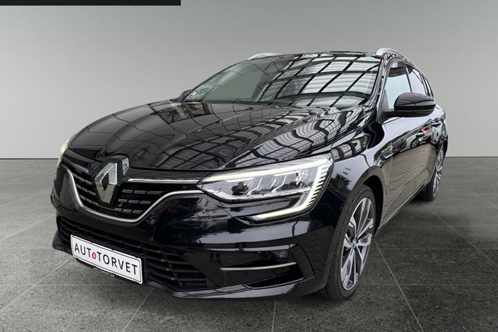 Sort Renault Megane IV fra 2021 set udefra