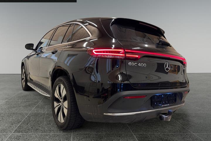 Sort Mercedes EQC400 fra 2020
