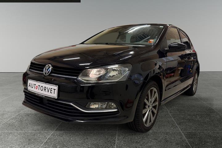 Sort VW Polo fra 2015