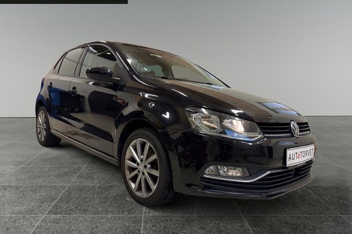 Sort VW Polo fra 2015