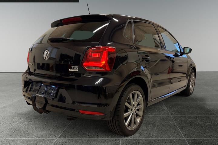 Sort VW Polo fra 2015