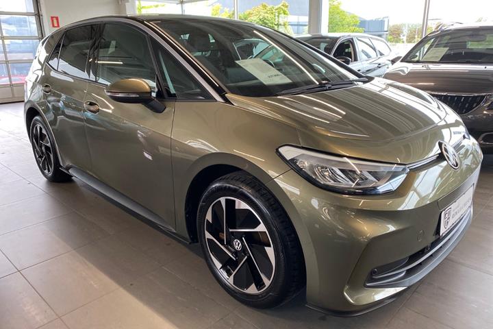 Grøn VW ID.3 fra 2025